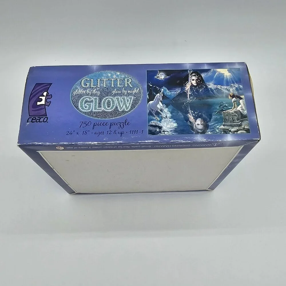 Glitter Glow Fortunes Dream Puzzle 750 Pieces Fantasy Mystical Whimsical Artsy
